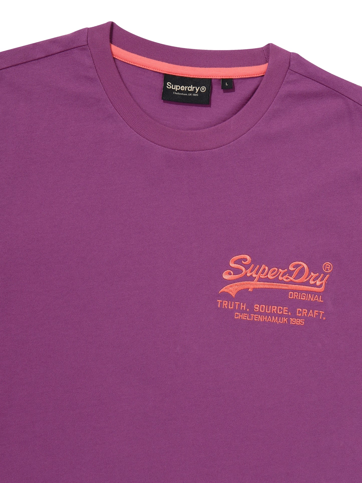Small Vintage Logo T-Shirt - Purple