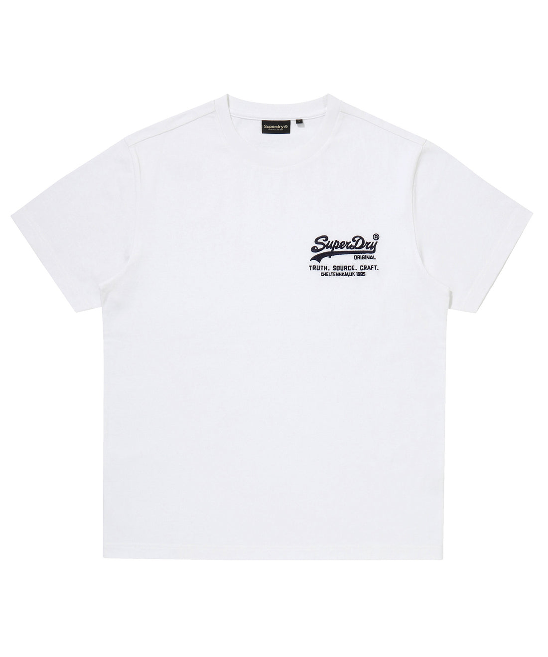 Small Vintage Logo Emb T-Shirt - White