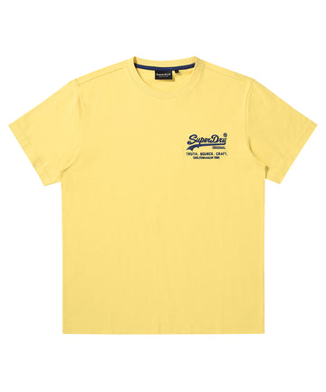 Small Vintage Logo T-Shirt - Yellow