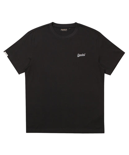 Embroidered Small Vintage Logo T-Shirt - Black 