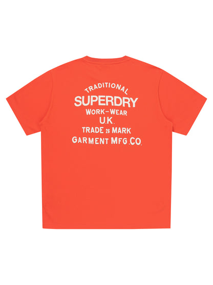 Work Label Graphic T-Shirt