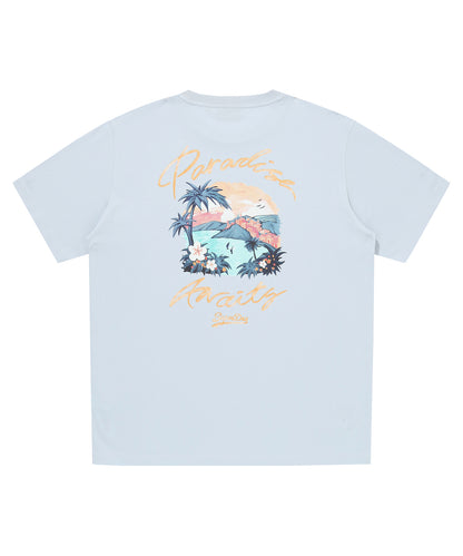 Sunset Shore Graphic T-Shirt