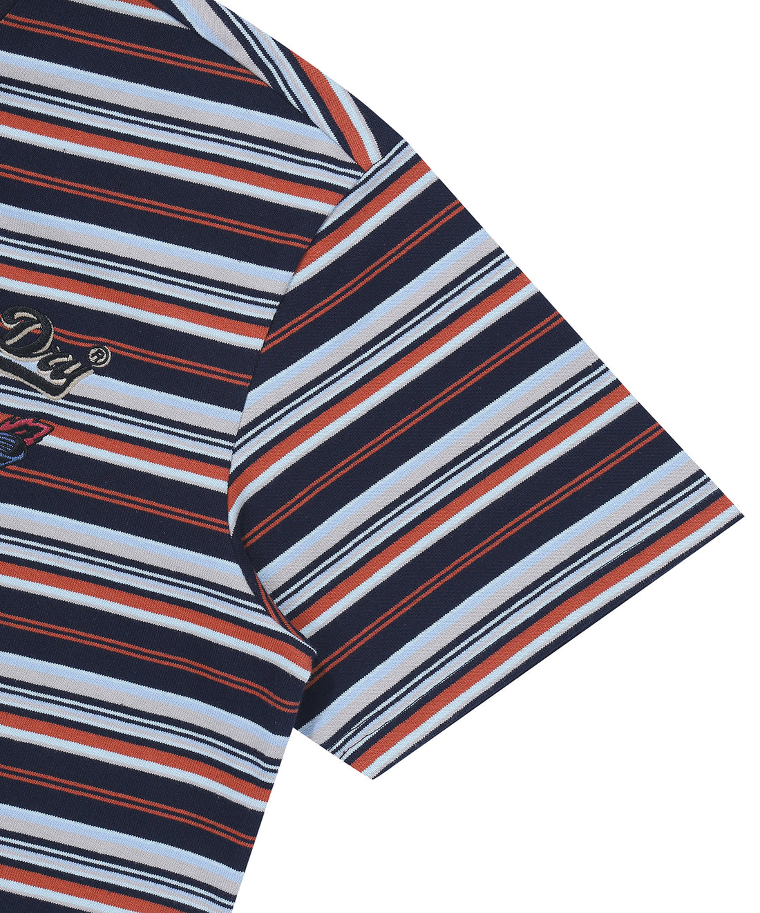 Heart Applique Stripe T-Shirt