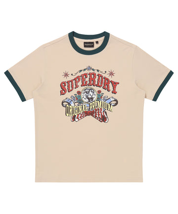 Carnival Graphic Ringer T-Shirt