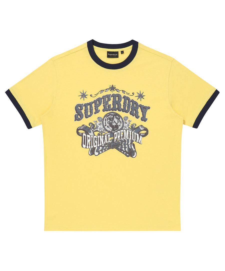 Carnival Graphic Ringer T-Shirt