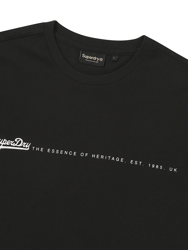 Micro Logo Text T-Shirt