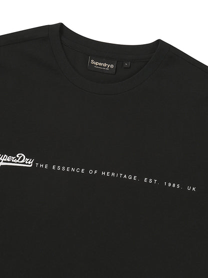 Micro Logo Text T-Shirt
