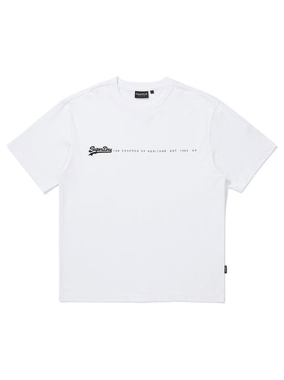 Micro Logo Text T-Shirt