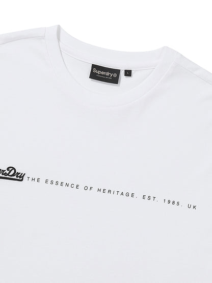 Micro Logo Text T-Shirt