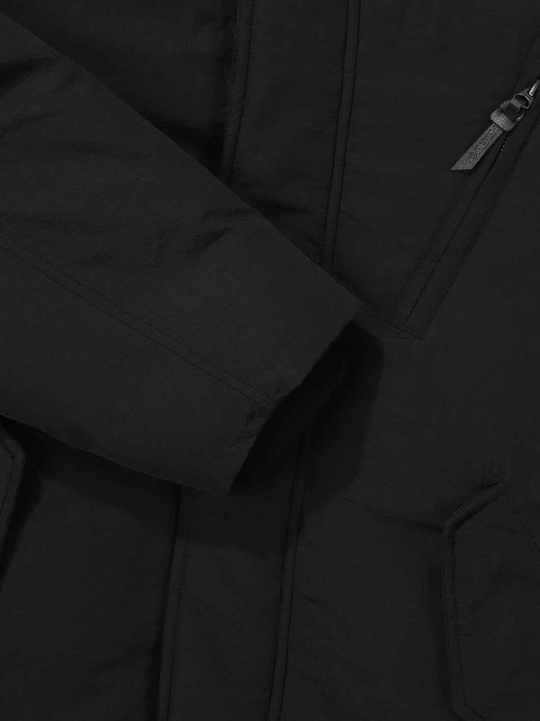 Np Utility Duck Down Jumper - Black