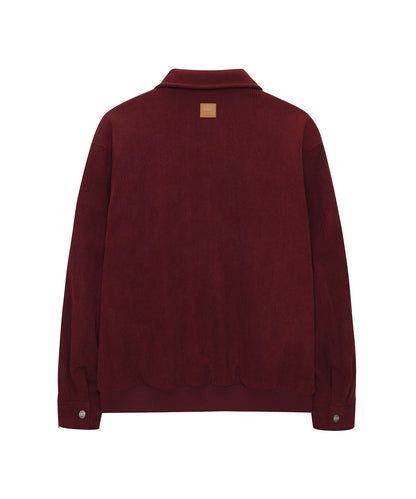 Corduroy Padded Bomber Jacket