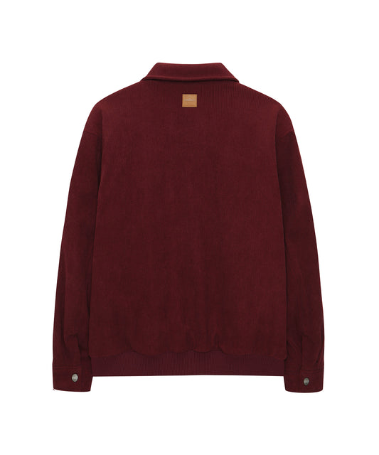 Corduroy Padded Bomber Jacket