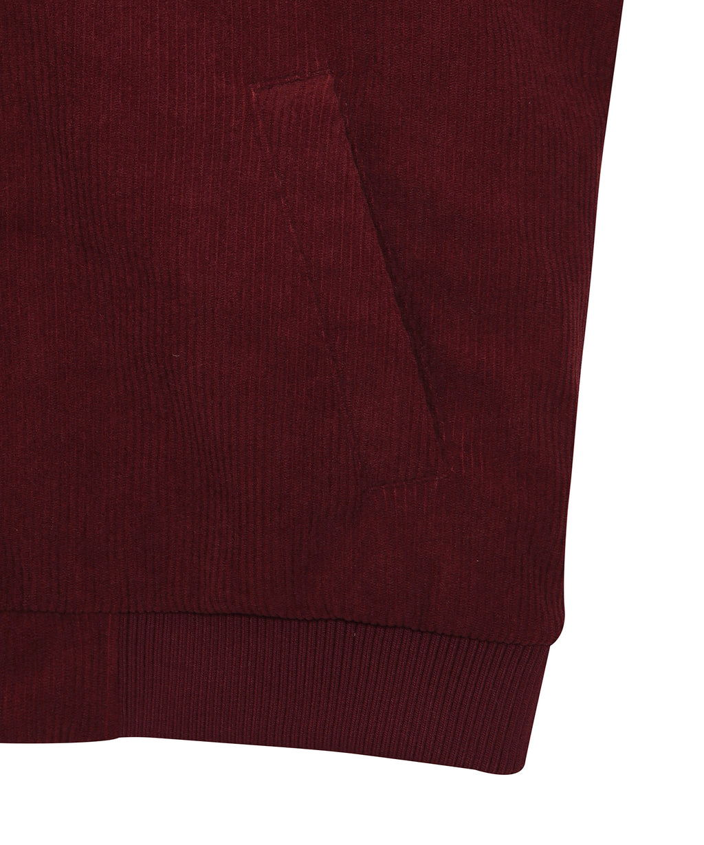 Corduroy Padded Bomber Jacket