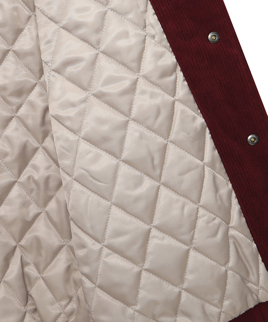 Corduroy Padded Bomber Jacket