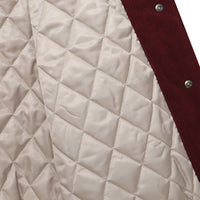 Corduroy Padded Bomber Jacket