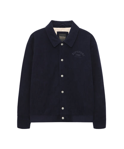 Corduroy Padded Bomber Jacket