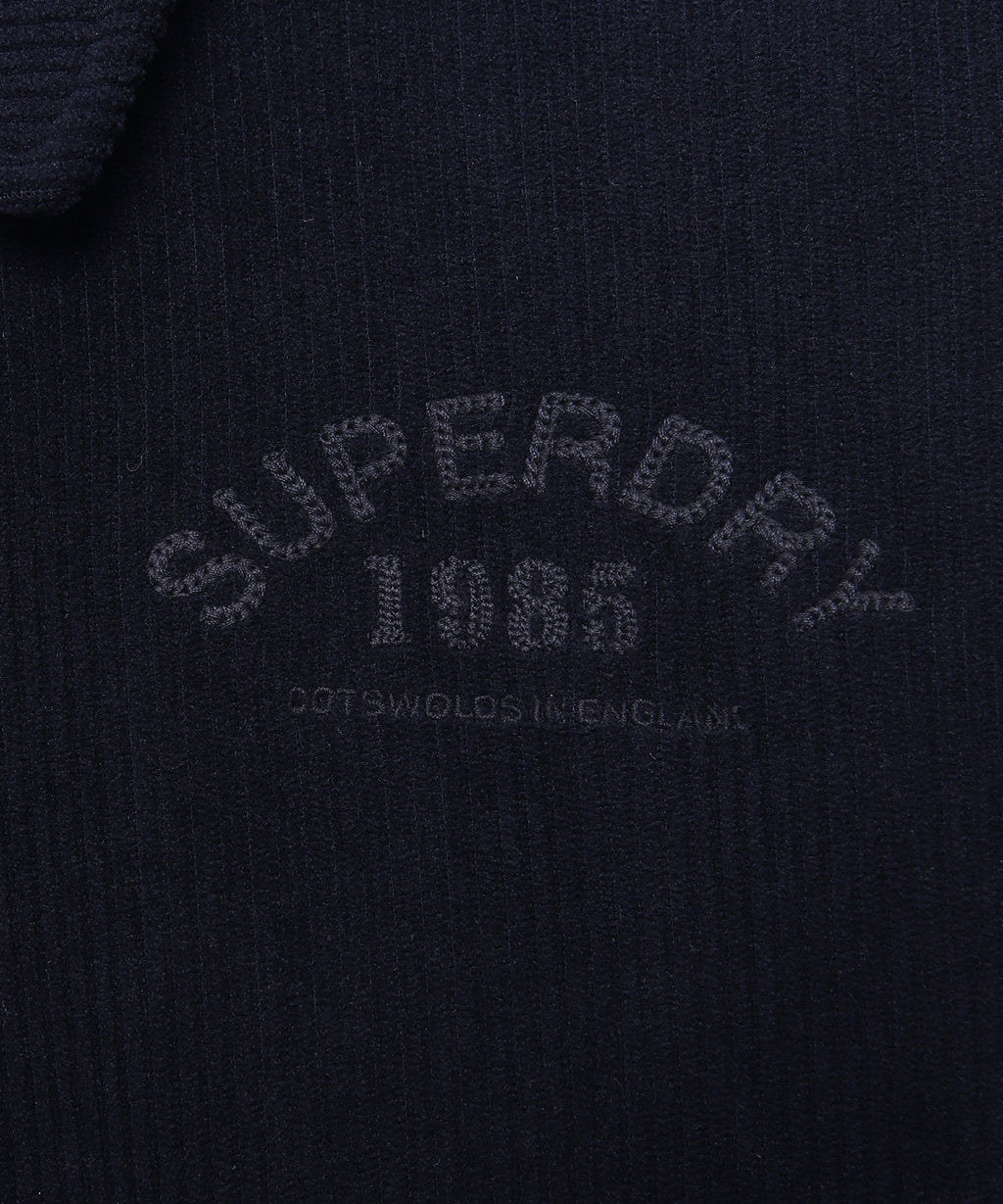 Corduroy Padded Bomber Jacket