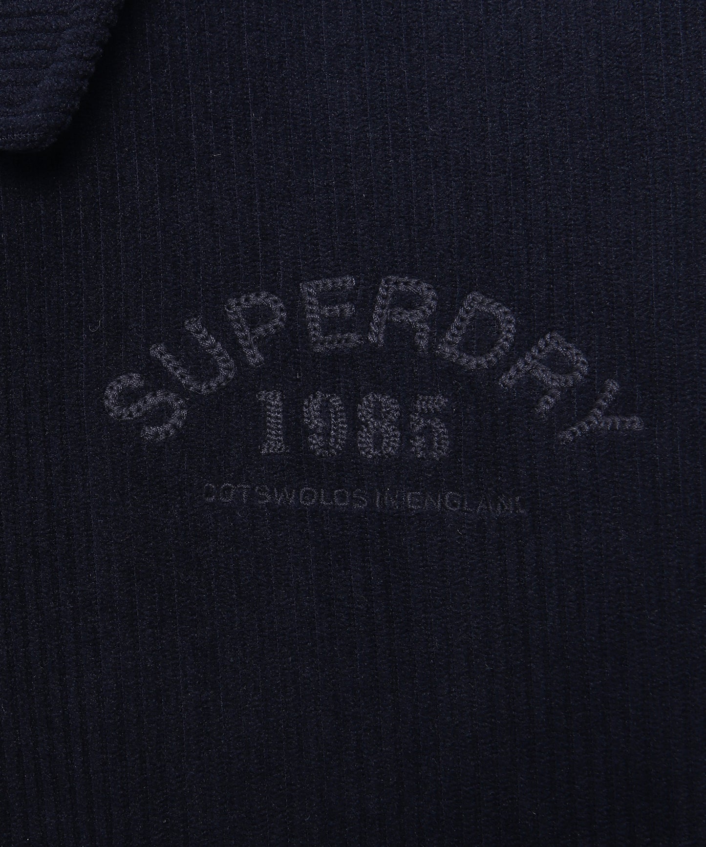 Corduroy Padded Bomber Jacket