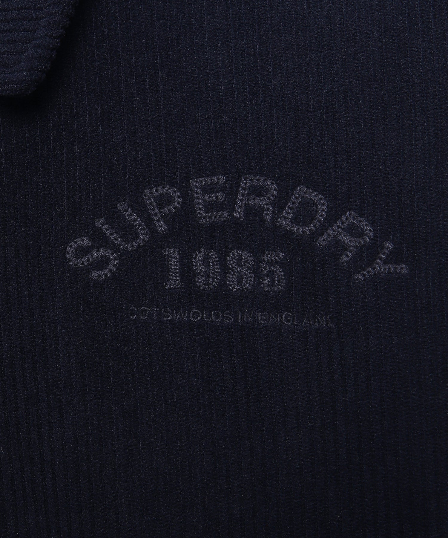 Corduroy Padded Bomber Jacket