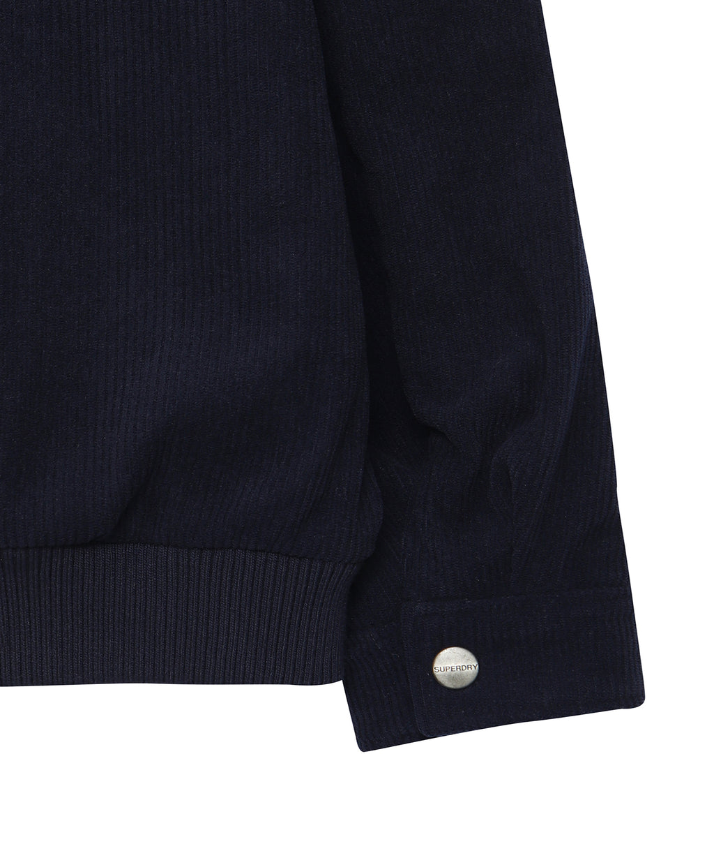 Corduroy Padded Bomber Jacket
