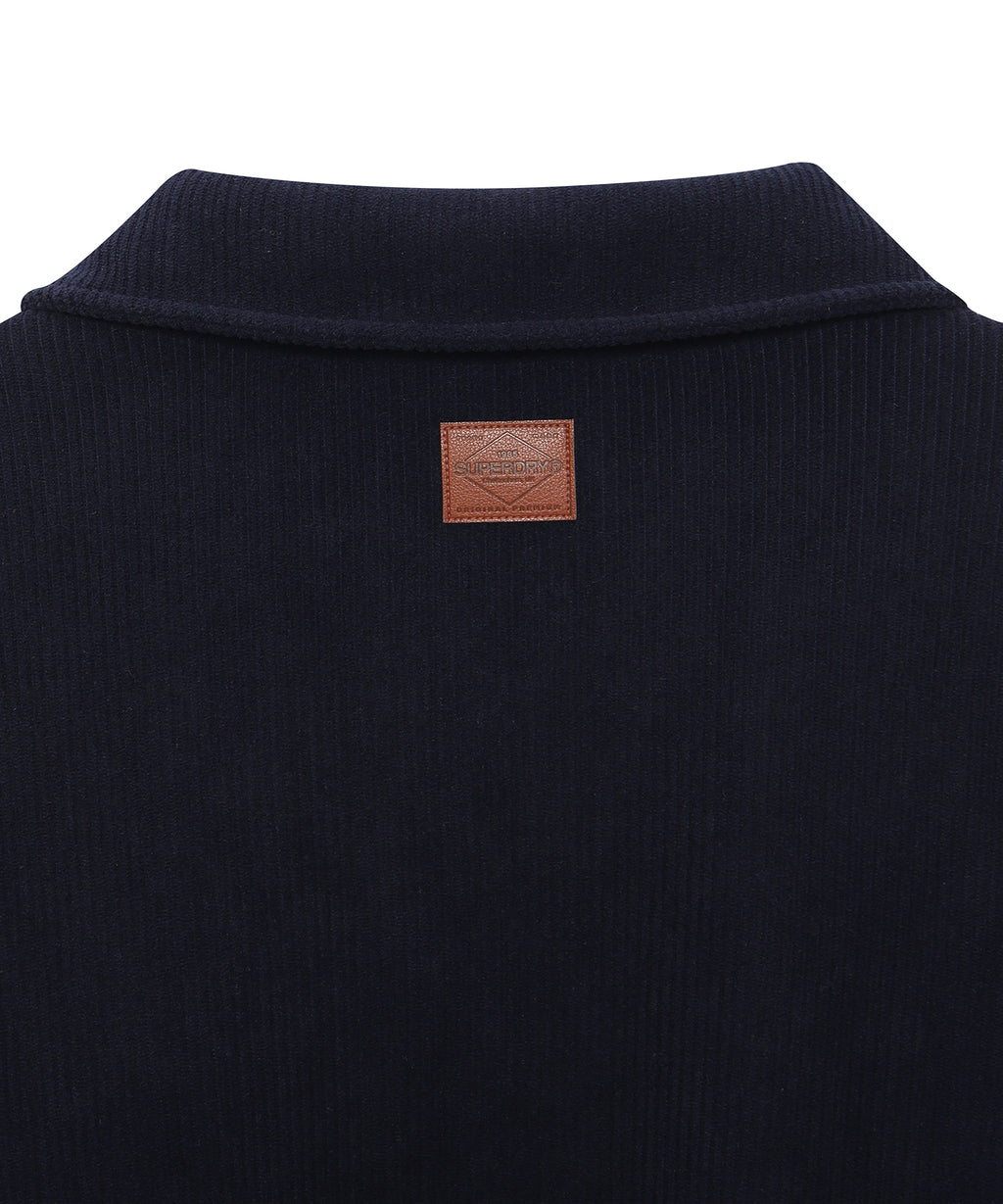 Corduroy Padded Bomber Jacket