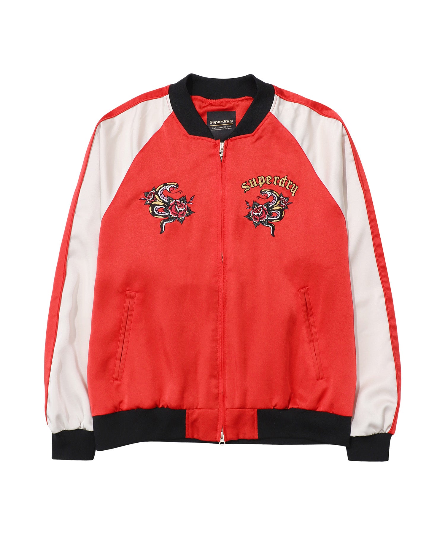 Snake Sukajan Jacket - Red