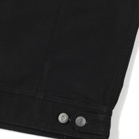 Cotton Collar Jacket - Black