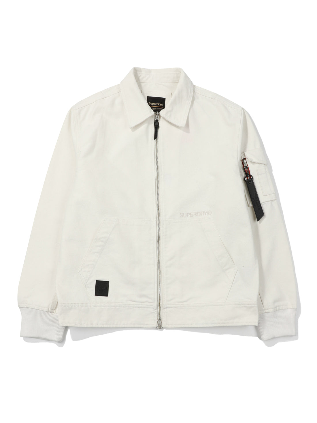 Cotton Collar Jacket - Ivory