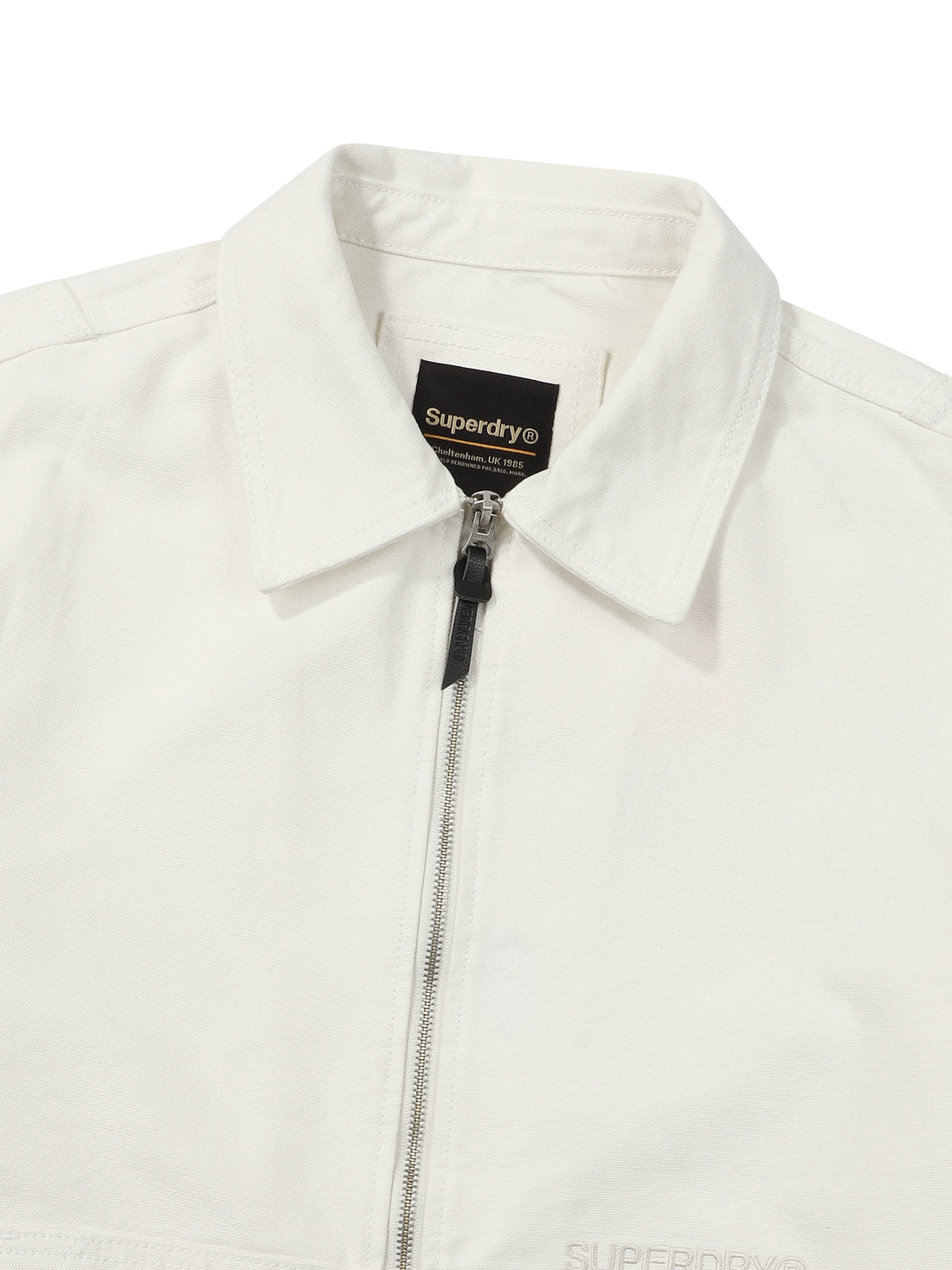 Cotton Collar Jacket - Ivory