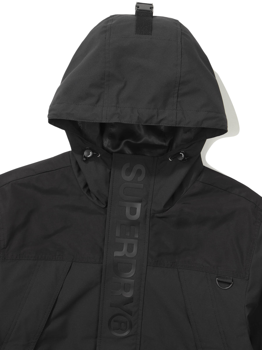 Signature Wind Cheater Jacket - Black