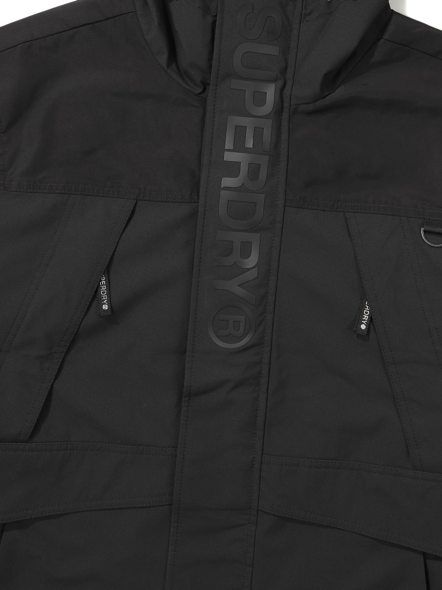 Signature Wind Cheater Jacket - Black