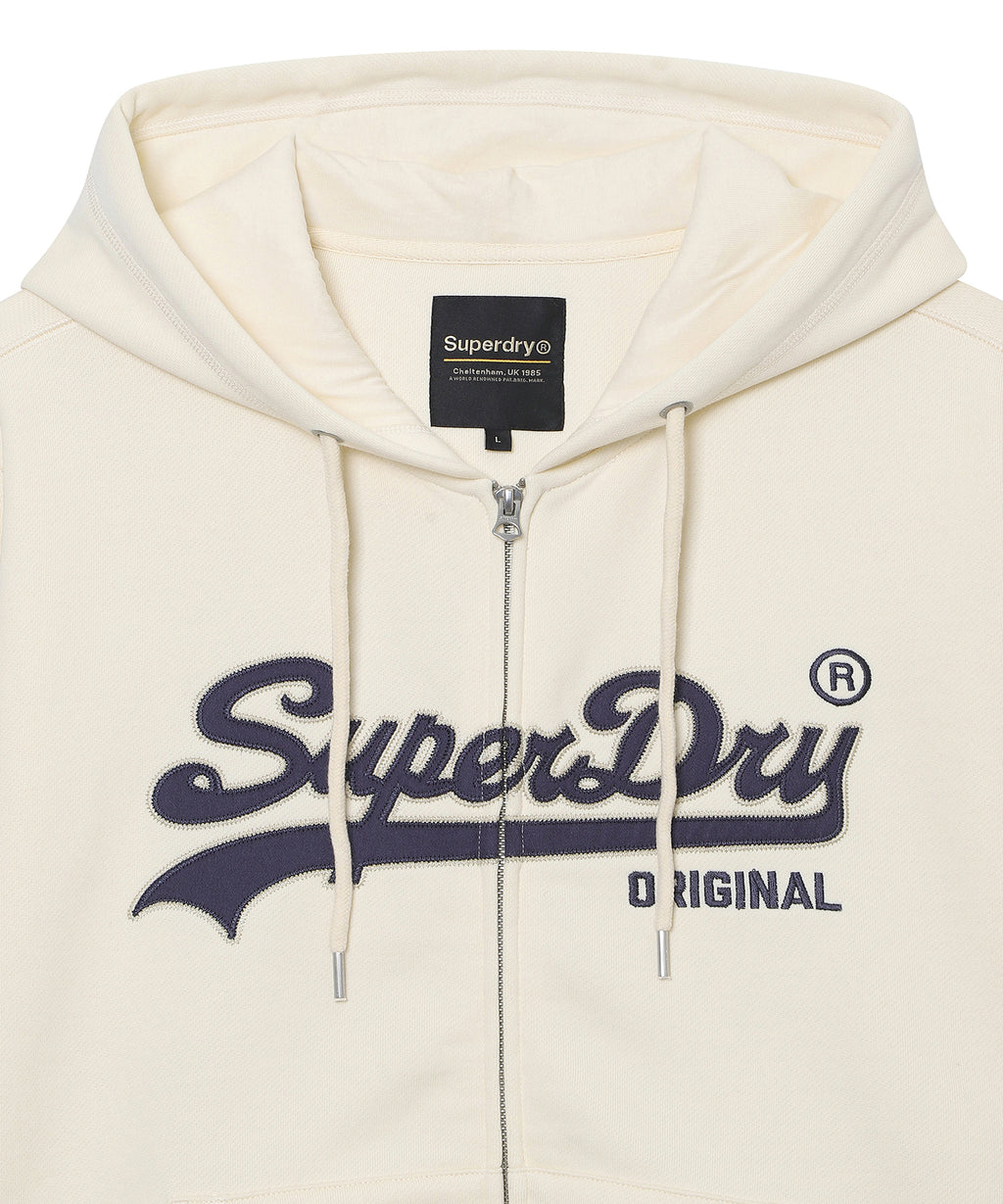 Vintage Logo 2-Way Hood Zip-Up