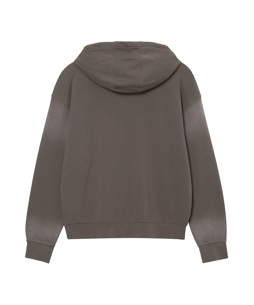 Vintage Faded Zip Up Hoodie