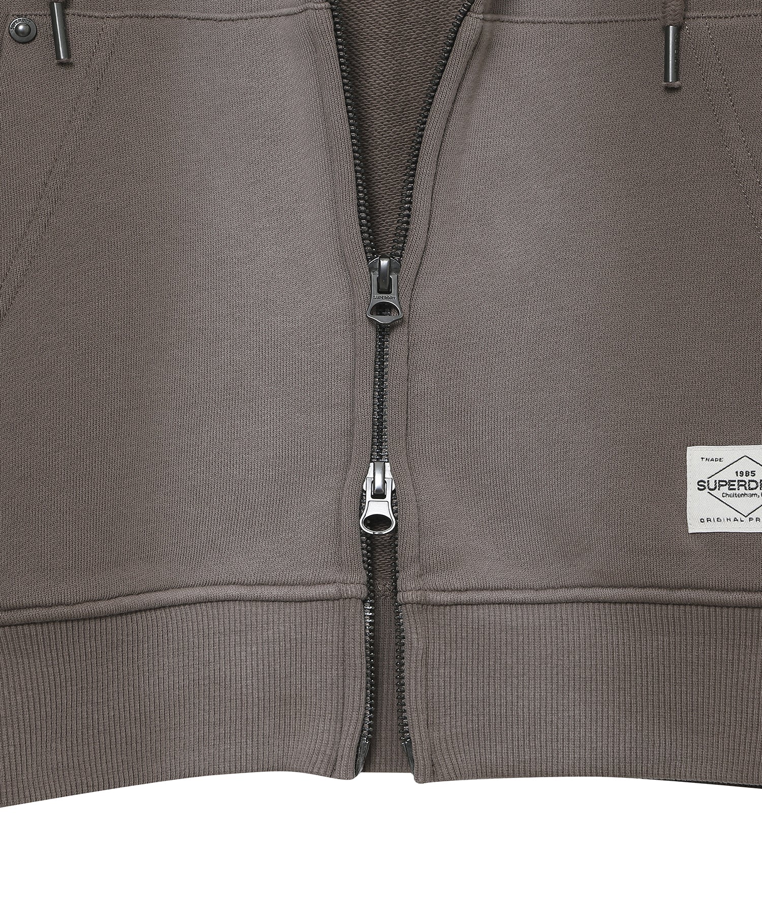 Vintage Faded Zip Up Hoodie