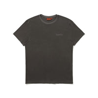 Muscle Fit Core Small Logo Half T-Shirts - D/Grey