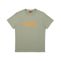 Regular Fit Core Big Logo Half T-Shirts - Khaki