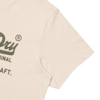 Regular Fit Vintage Big Logo Half T-Shirts - Ivory