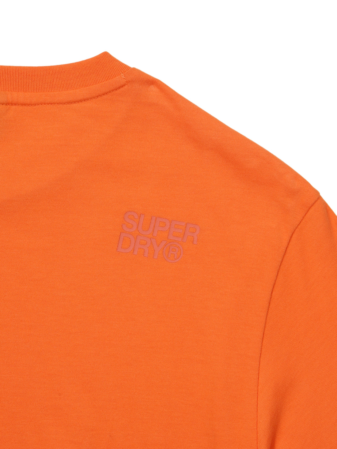 Regular Fit Vintage Big Logo Half T-Shirts - Orange