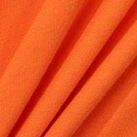 Regular Fit Vintage Big Logo Half T-Shirts - Orange