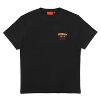 Regular Fit Western Half T-Shirt - Black