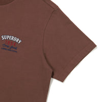 Regular Fit Western Half T-Shirts - Brown