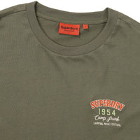 Regular Fit Western Half T-Shirt - Khaki