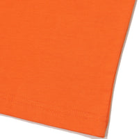 Regular Fit Motor Half T-Shirt - Orange