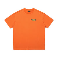 Over Fit Motor Clube Half T-Shirt - Orange