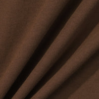 Semi-Over Fit Racer Half T-Shirts - Brown