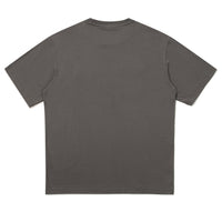 Semi-Over Fit Racer Half T-Shirt - D/Grey