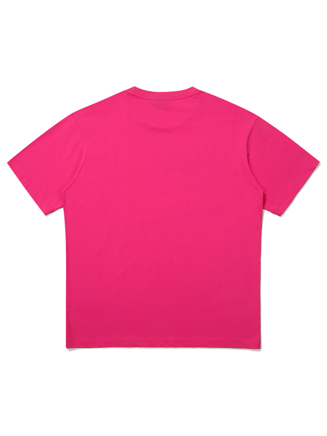 Semi-Over Fit Campions Half T-Shirt - Pink