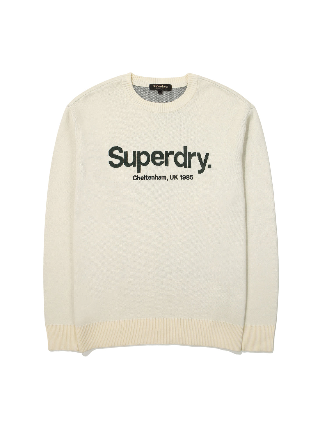 Core Logo Round Knit - Ivory