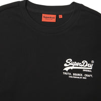 Regular Fit Heritage Small Long Sleeve - Black