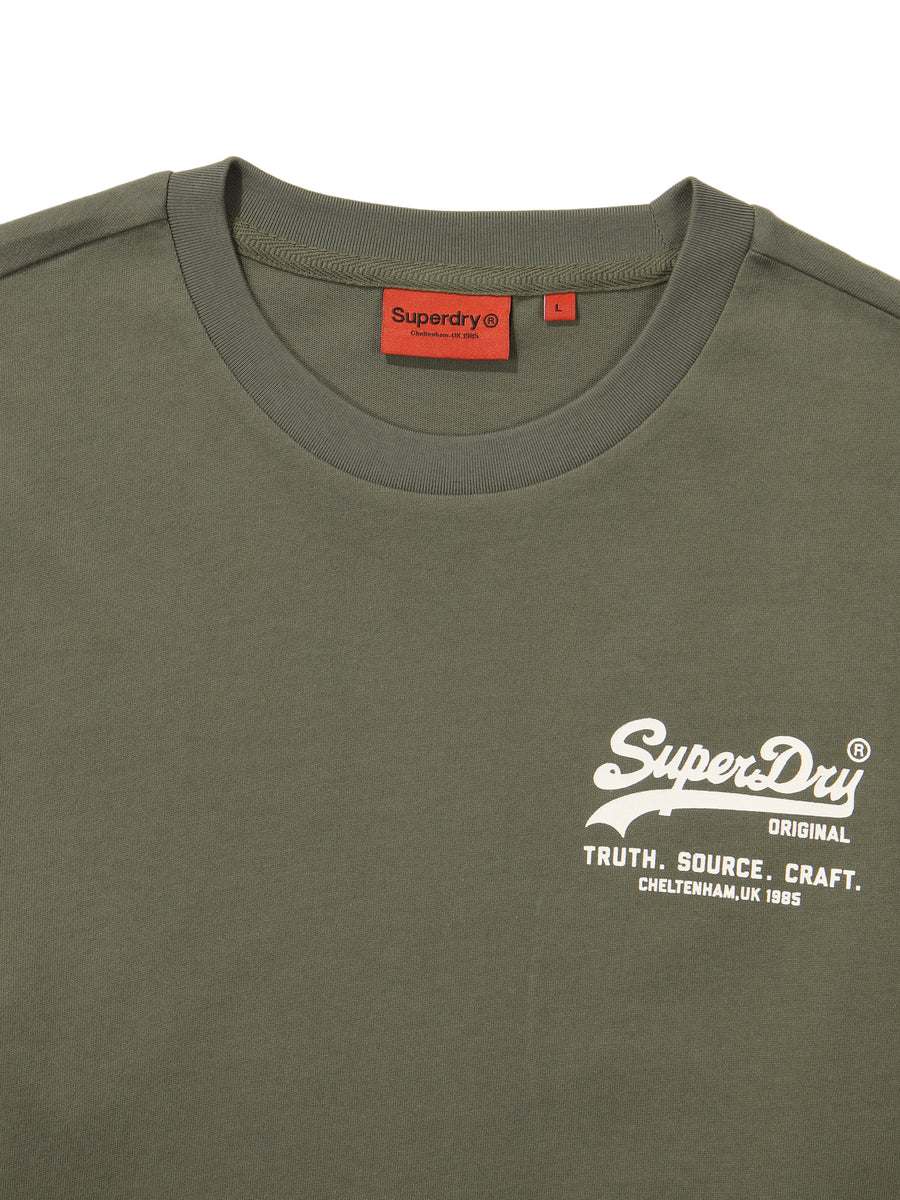 Regular Fit Heritage Small Long Sleeve - Khaki